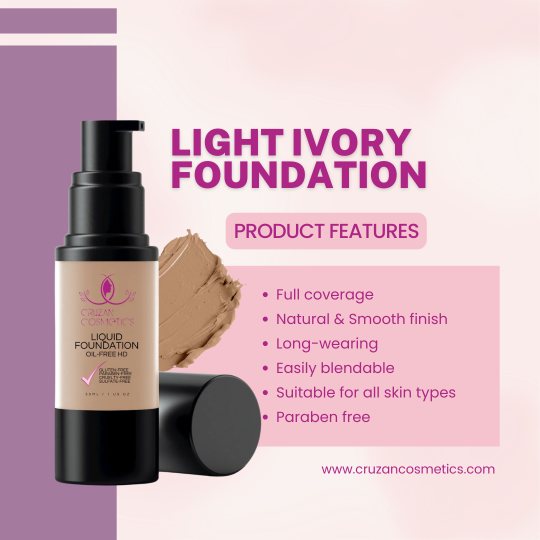 Experience the Luxury of Ethical Beauty with Cruzan Cosmetics' Cruelty-Free Foundation